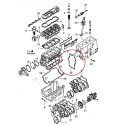 Tesnenie motora / LS R41 / LS R43 / LS R50 / LS R60 / LS U43 / LS U50 / LS U60 / EGQ155 /40281501