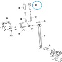 Bouton de levier de levage / TRG825 / Tracteur LS / 40553317