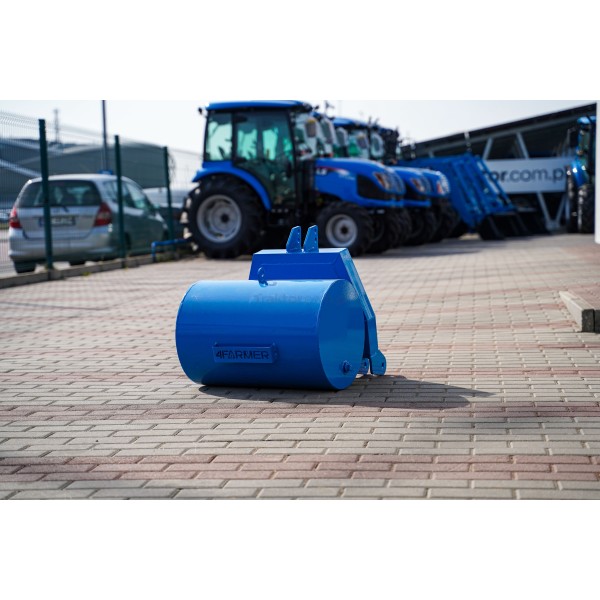 Lastre, peso de 100 kg para el enganche delantero de tres puntos del tractor (horizontal) 4FARMER