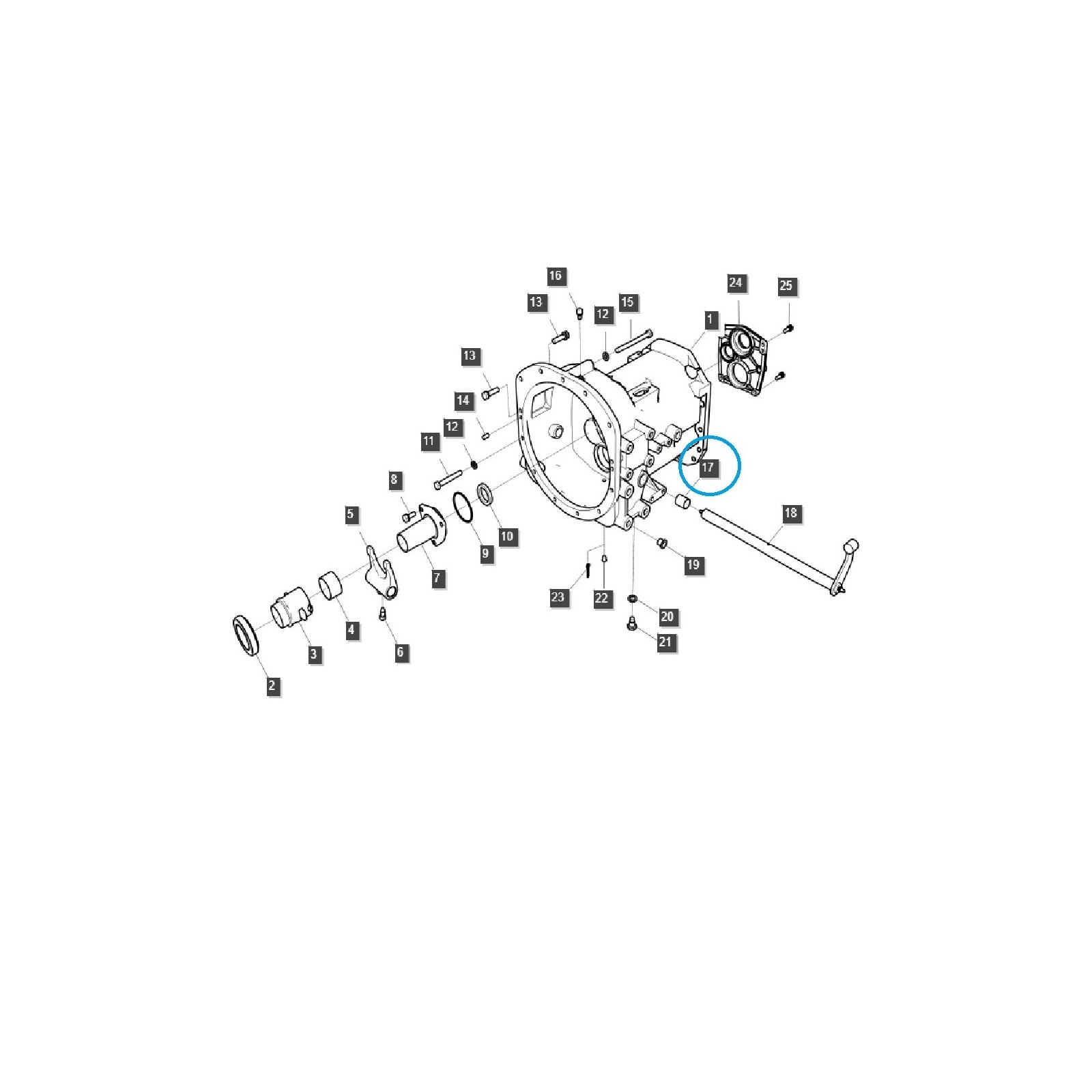 Distanzhülse / A0677830 / LS Tractor / 40192417