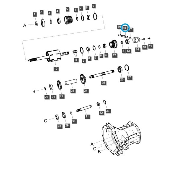 Hydraulická medziľahlá rúrka spojky / 40009611 / Traktor LS / A1287272