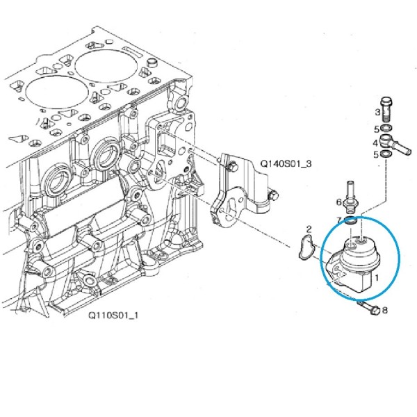 Kraftstoffpumpe / LS Traktor / 40199005