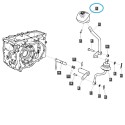 Pommeau de levier de vitesse MEC / TRG293 / Tracteur LS / 40571708