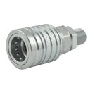 Hydraulic quick connector EURO socket M22x1.5 15L