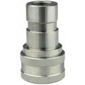 Hydraulic quick connector EURO socket M22x1.5 15L