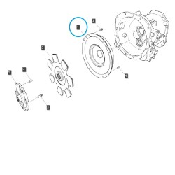 Kryt spojky TRG250 / Traktor LS / 40214117