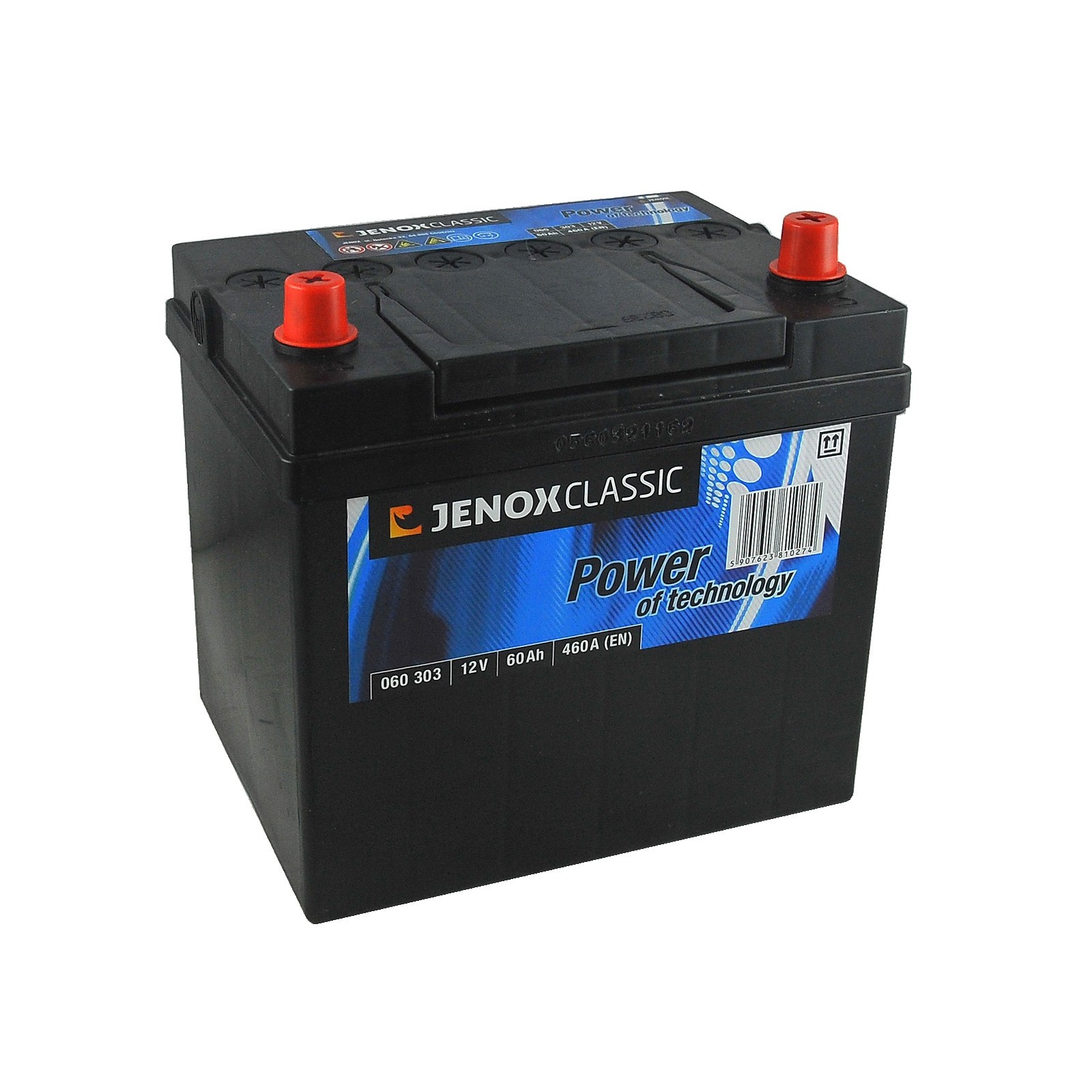 Akumulator 12V, 60Ah L+, 460A, Jenox, Jenox Classic Japanese