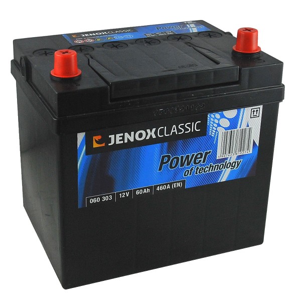 Akkumulator 12V / 60Ah L+ / 460A / Jenox