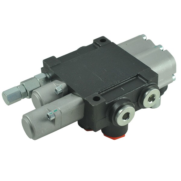 Distributeur hydraulique, 2 sections, 40l/min, PRESKO, P40-2-OT-QW-C1