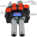 Hydraulic distributor, 2-section, 40l/min, PRESKO, P40-2-OT-QW-C1