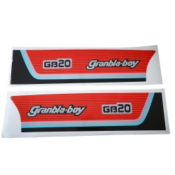 Samolepky Kubota GB18 Granbia-Boy