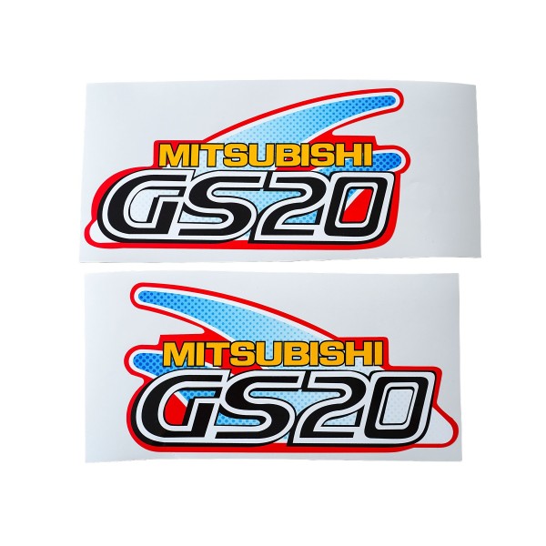 Samolepky na Mitsubishi GS20