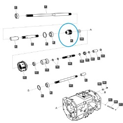copy of Náboj spojky PTO/PTO A1287333 / TRG287 / Traktor LS / 40010105