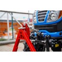 Attelage trois points avant pour tracteur avec triangle d'attelage en « A » LS Tractor MT3.40 Aigner Maschinenbau