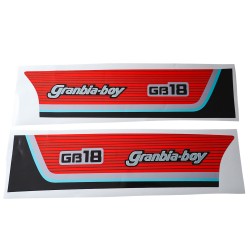 Kubota GB18 Granbia-Boy Stickers