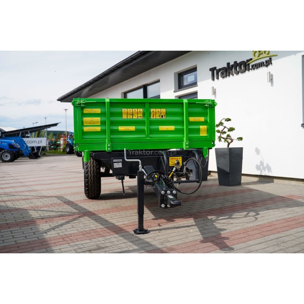 Single-axle agricultural trailer 2.5T WTP1W1a Wodziński