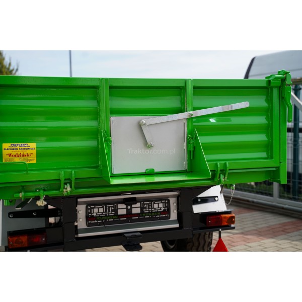 Single-axle agricultural trailer 2.5T WTP1W1a Wodziński