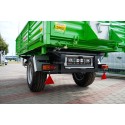 Single-axle agricultural trailer 2.5T WTP1W1a Wodziński