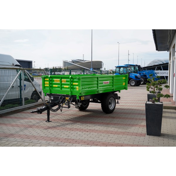 Single-axle agricultural trailer 2.5T WTP1W1a Wodziński