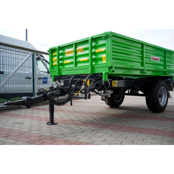 Einachsiger landwirtschaftlicher Anhänger 2,5 t WTP1W1a Wodziński