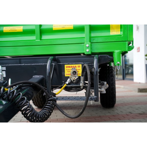 Remolque agrícola de un solo eje 2,5T WTP1W1a Wodziński