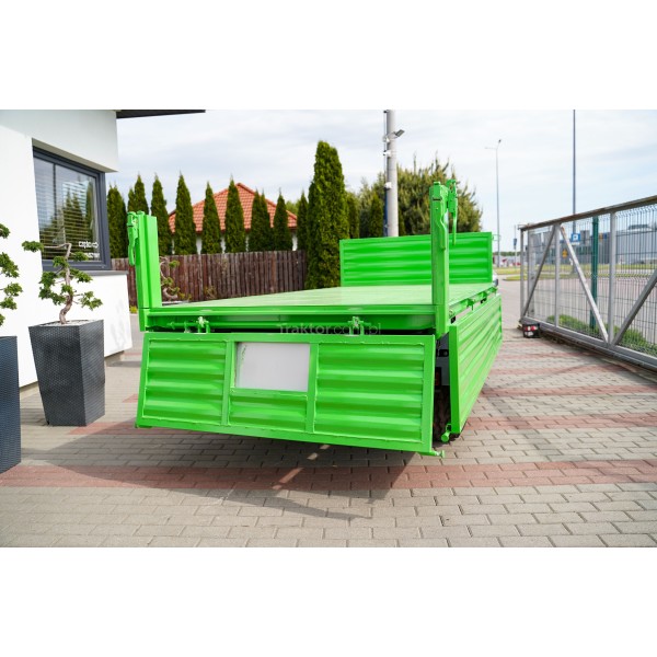 Remorque agricole à un essieu 2,5T WTP1W1a Wodziński