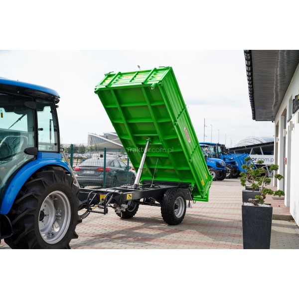 Single-axle agricultural trailer 2.5T WTP1W1a Wodziński