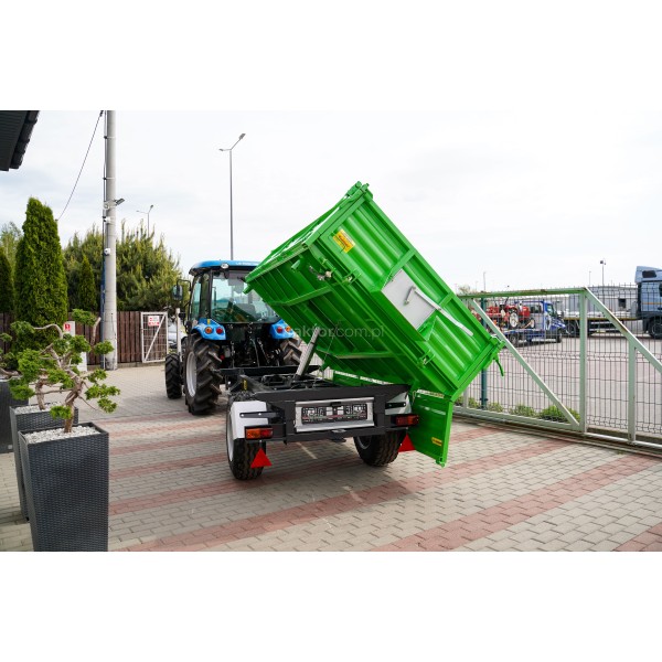 Single-axle agricultural trailer 2.5T WTP1W1a Wodziński