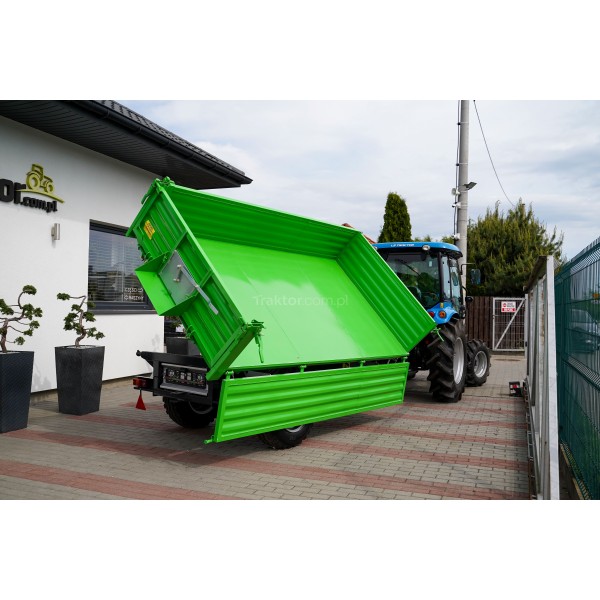 Remolque agrícola de un solo eje 2,5T WTP1W1a Wodziński