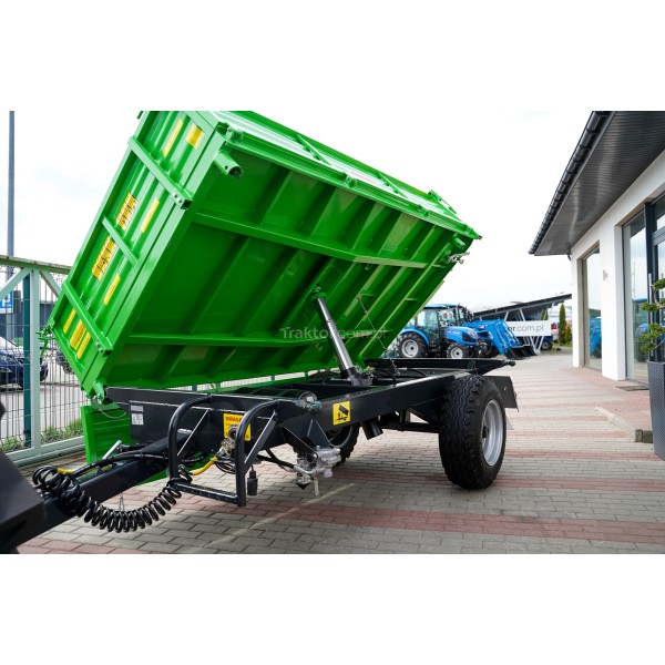 Single-axle agricultural trailer 2.5T WTP1W1a Wodziński