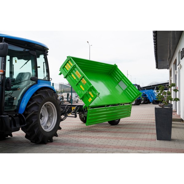Remolque agrícola de un solo eje 2,5T WTP1W1a Wodziński