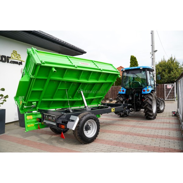 Single-axle agricultural trailer 2.5T WTP1W1a Wodziński