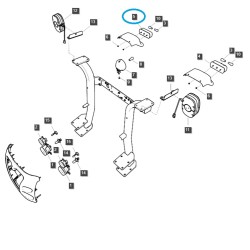 Luz trasera combinada / Derecha / TRG760 / LS Tractor / 40007023 / A1760026