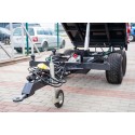 2.5T two-axle agricultural trailer with electric tipping 4FARMER | Traktor.com.pl