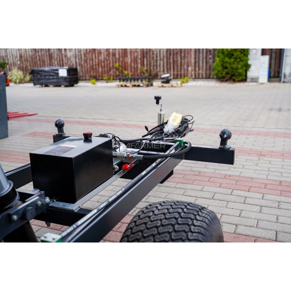 2,5T dvojnápravový poľnohospodársky príves s elektrickým sklápaním 4FARMER | Traktor.com.pl