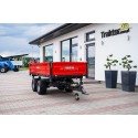 2.5T two-axle agricultural trailer with electric tipping 4FARMER | Traktor.com.pl