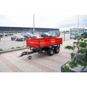 2.5T two-axle agricultural trailer with electric tipping 4FARMER | Traktor.com.pl