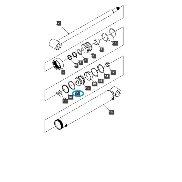 copy of Frontlader-Hubstützring / LS Traktor / 40228886