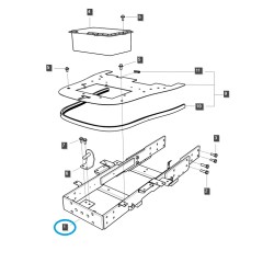 copy of Rám motoru MT3R-TK / LS MT357 / TRG210 / 40579035
