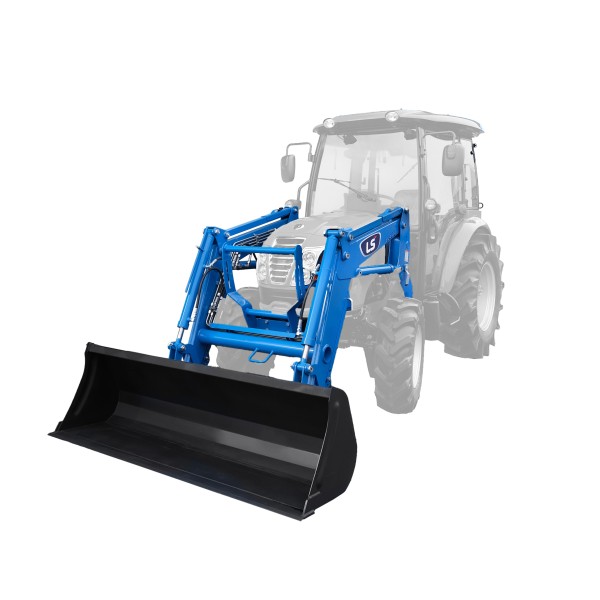 Cargador frontal LS LL4104 para tractores LS MT3.50 y LS MT3.60