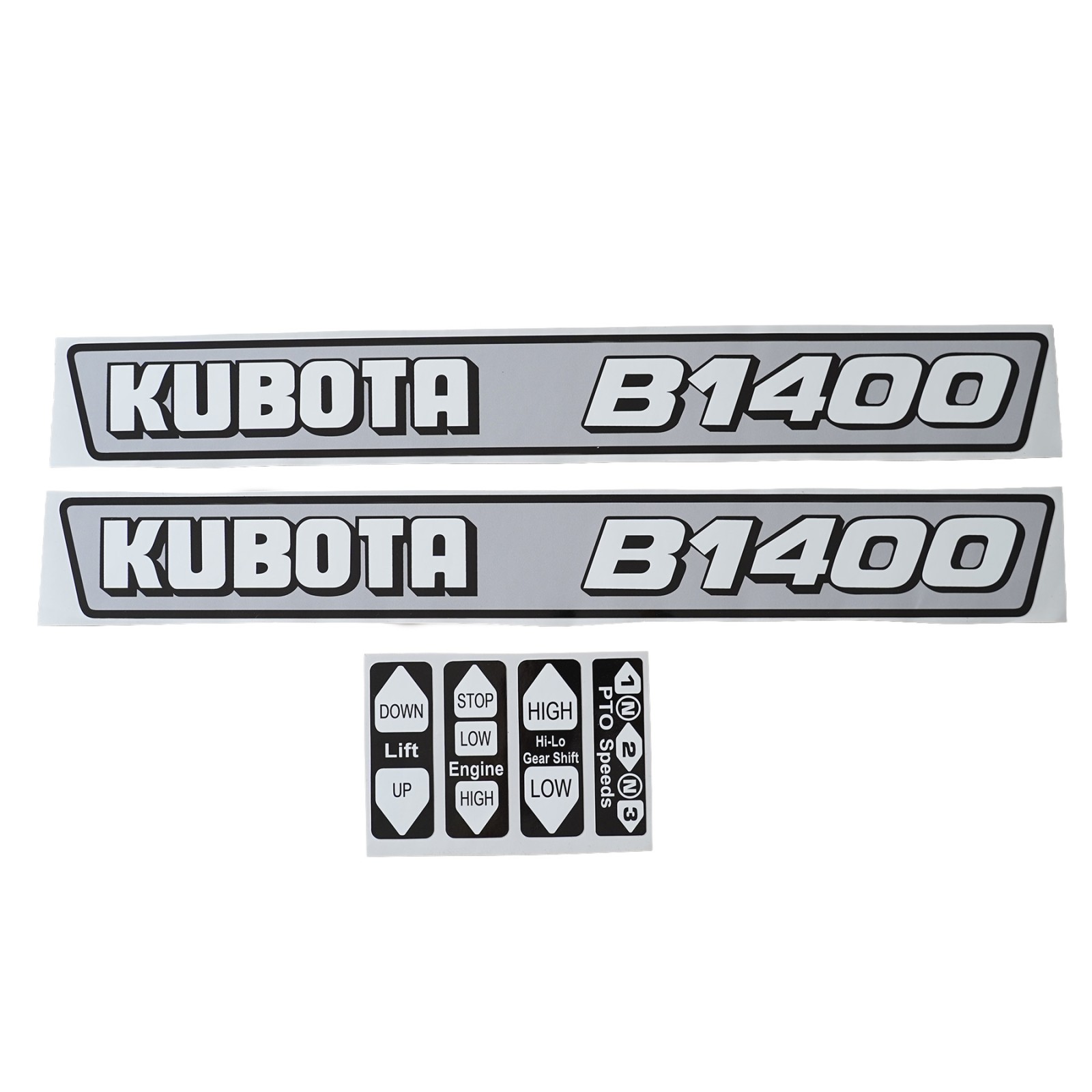 Samolepky na Kubotu B1400