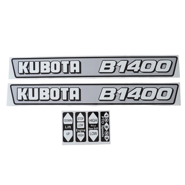 Pegatinas para Kubota B1400