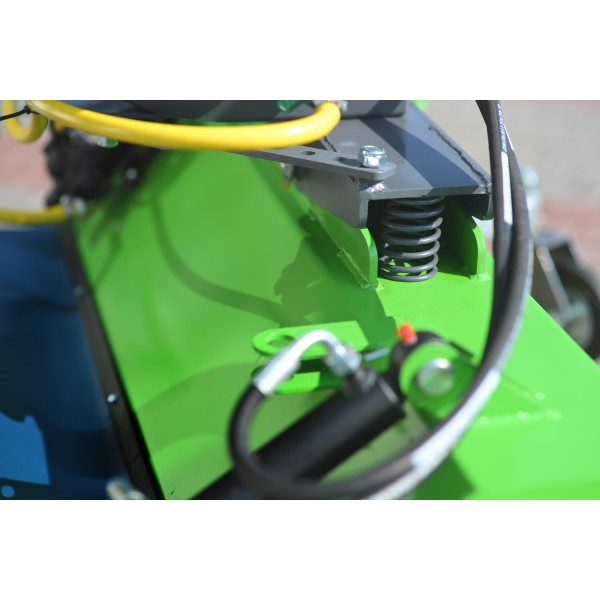 120 cm hydraulic tractor sweeper (basket + side brush)