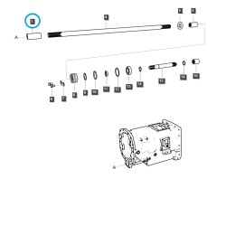 Viacdrážkové puzdro / TRG288 / Ls Traktor 40013040