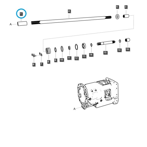 copy of Viacdrážkové puzdro / TRG288 / Ls Traktor 40013040