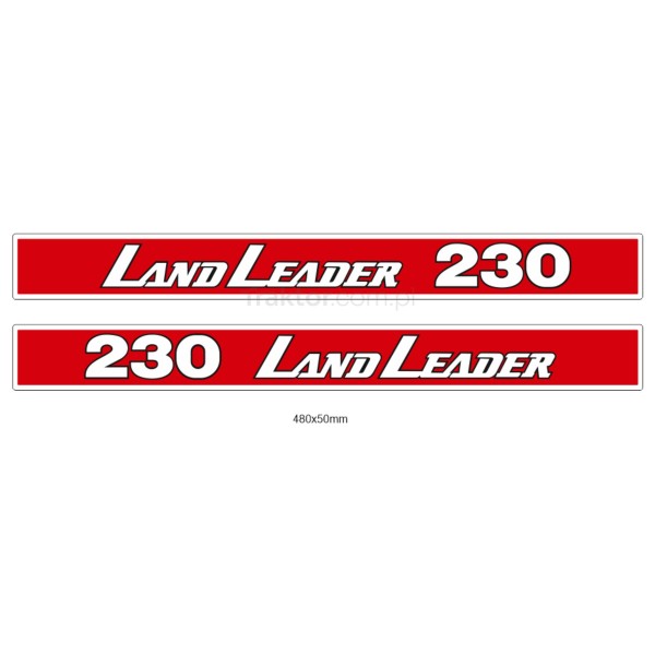Naklejki Iseki Land Leader 230