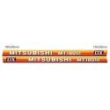 Samolepky Mitsubishi MT1801D