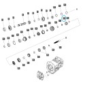 Středový hřídel PTO/PTO / TRG287 / Ls Traktor 40196985