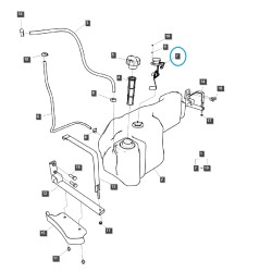 Capteur de niveau de carburant TRG750 / Tracteur LS / 40293906