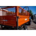 2,5T dvojnápravový poľnohospodársky príves so sklápačom a sieťovými nadstavbami 4FARMER | Traktor.com.pl